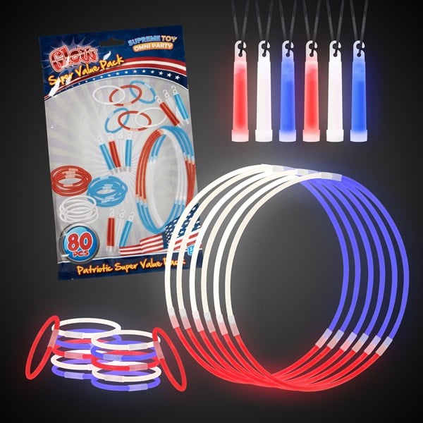 Glow Celebrations Patriotic Glow Super Value Pack