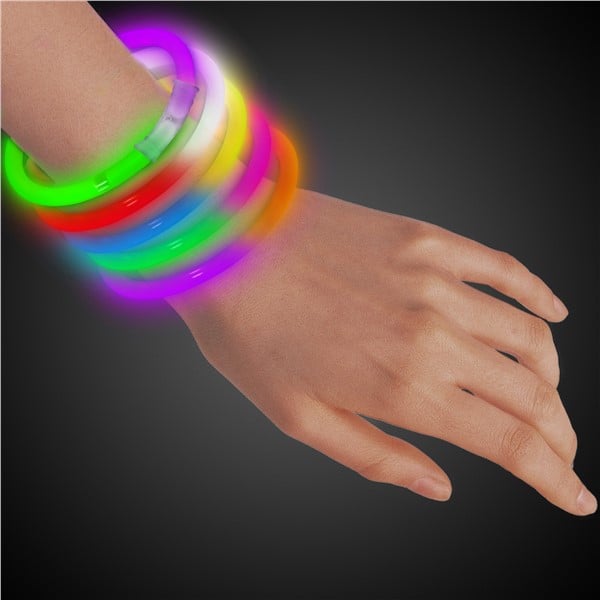 Glow Celebrations Bi-Color Glow Bracelets