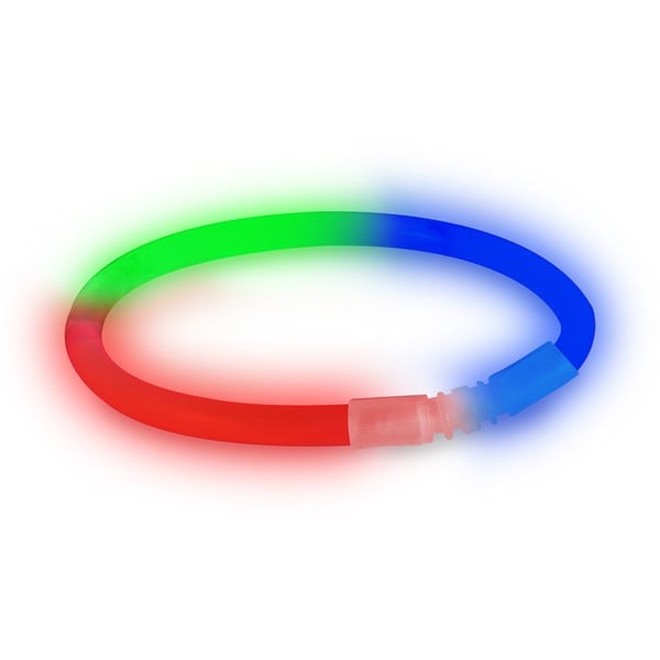 Glow Celebrations Blue, Green & Red 9" Glow Bracelets