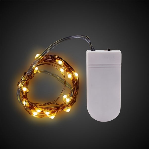 Glow Celebrations LED White 78" String Lights