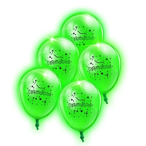 Glow Celebrations LED Congratulations "14" Blinky Balloons