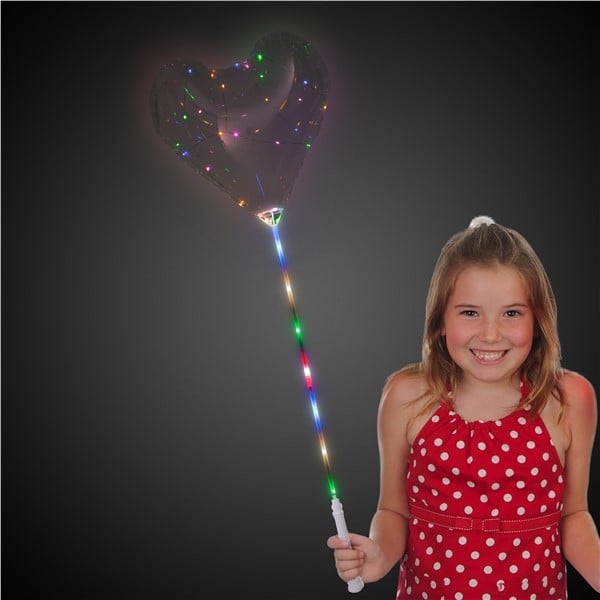 Glow Celebrations LED Heart Balloon