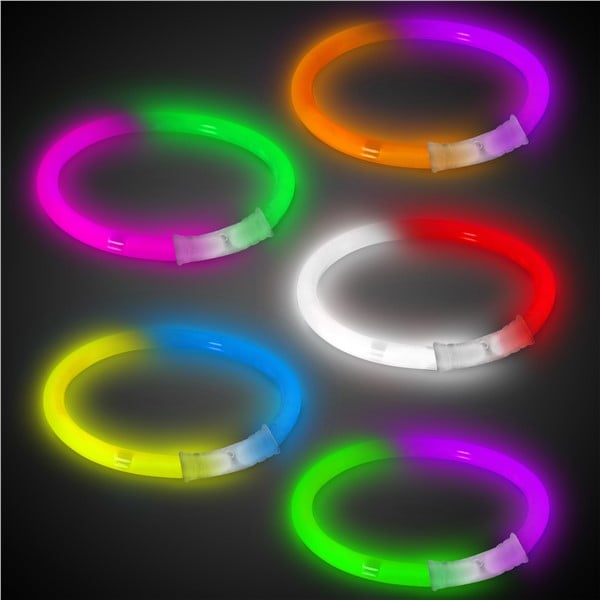 Glow Celebrations Bi-Color Glow Bracelets