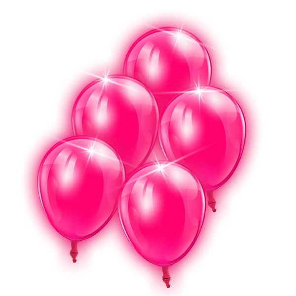 Glow Celebrations LED Pink 14" Blinky Balloons