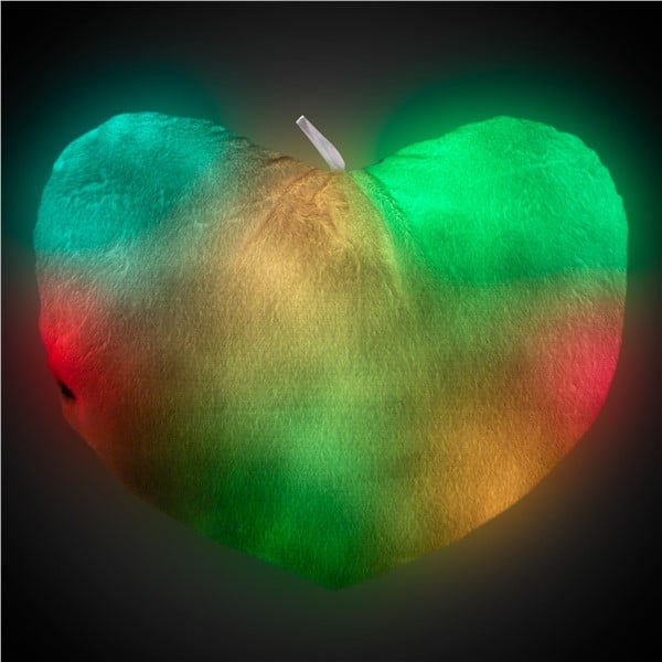 Glow Celebrations LED Heart Pillow