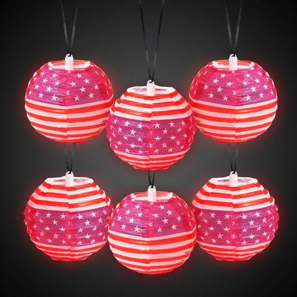 Glow Celebrations Patriotic Glow Lanterns Value Pack