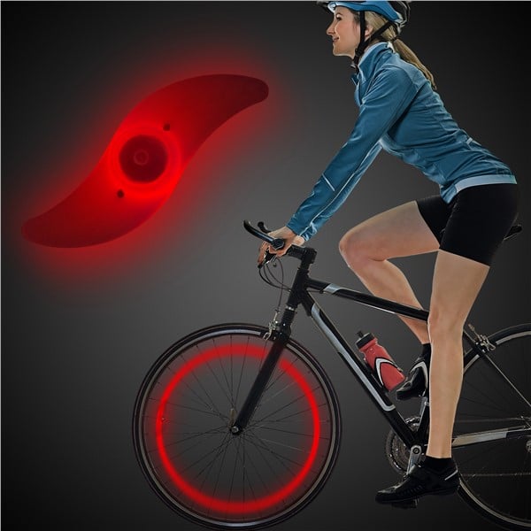 Glow Celebrations LED Red Bicycle Spoke Light