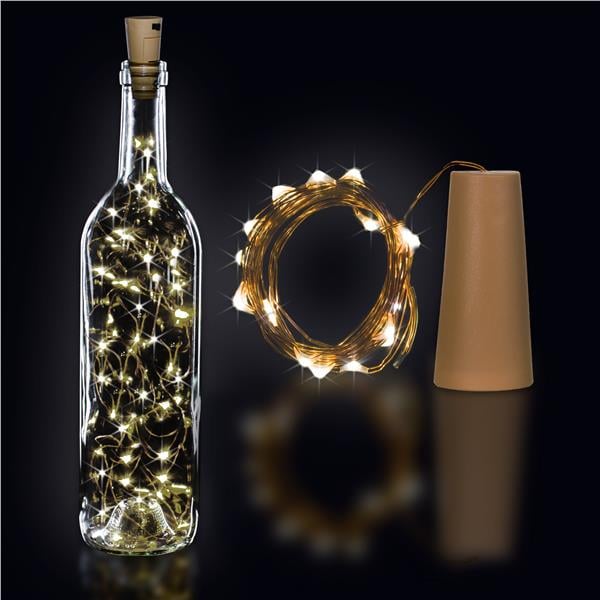 Glow Celebrations LED Cork String Light Set