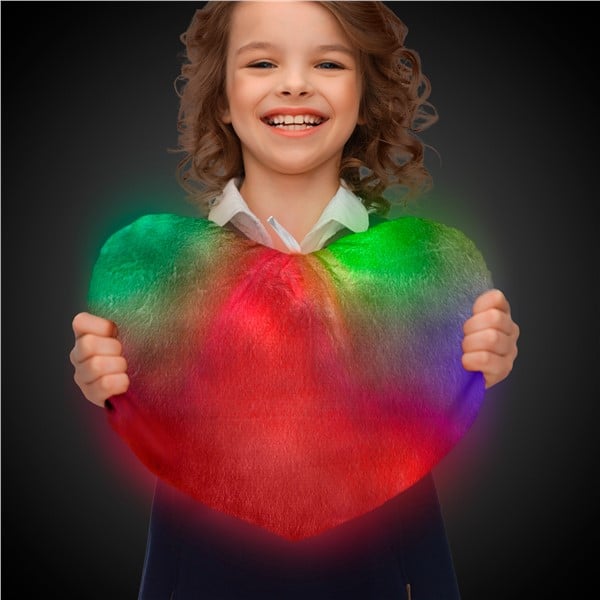 Glow Celebrations LED Heart Pillow