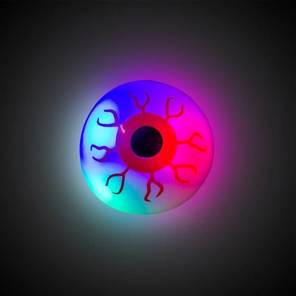 Glow Celebrations LED Jelly Eyeball Rings MultiColor