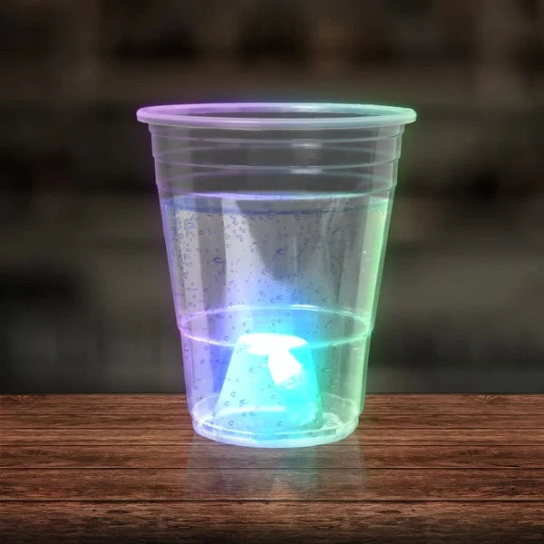 LED 16 oz. Disposable Party Cups - 24 Count