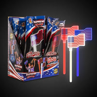 Glow USA Flags Retail Display