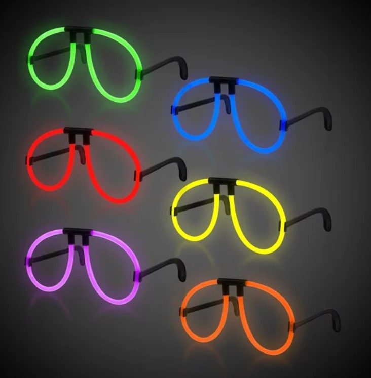 Glow Celebrations Glow Eyeglasses (6 Colors)