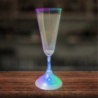 LED 7 oz. Champagne Glass Stem