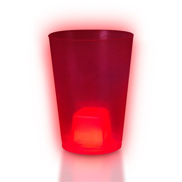 Glow Celebrations Red Glow Cube Cup