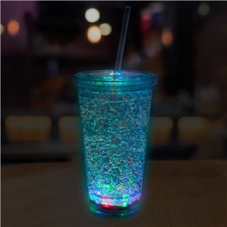 LED Crystal 16 oz. Tumbler