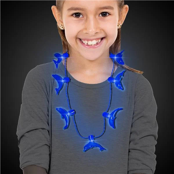 LED Dolphin Necklace