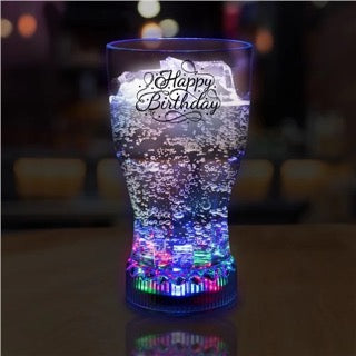 LED Happy Birthday 12 oz. Cup