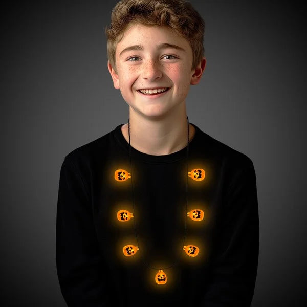 Pumpkin LED Necklace