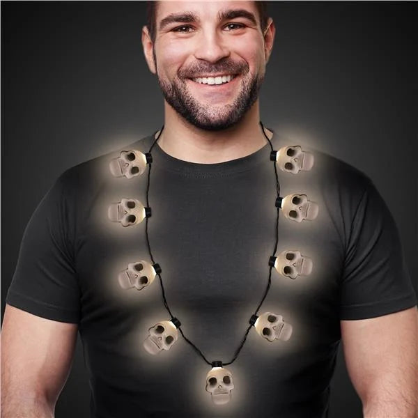 LED Skull Necklace